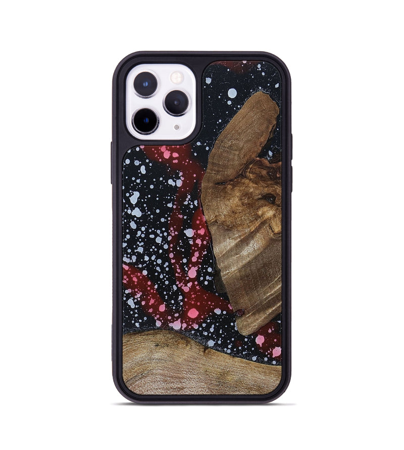 iPhone 11 Pro Wood+Resin Phone Case - Maxine (Cosmos, 694776)