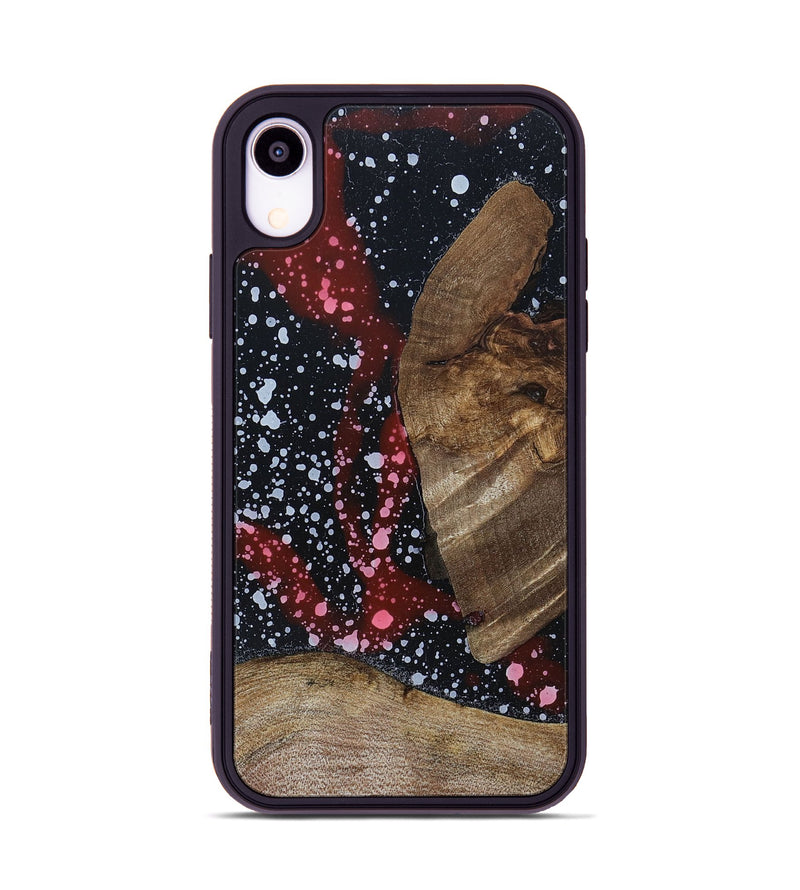iPhone Xr Wood+Resin Phone Case - Maxine (Cosmos, 694776)