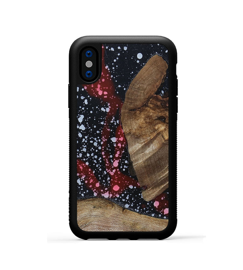 iPhone Xs Wood+Resin Phone Case - Maxine (Cosmos, 694776)