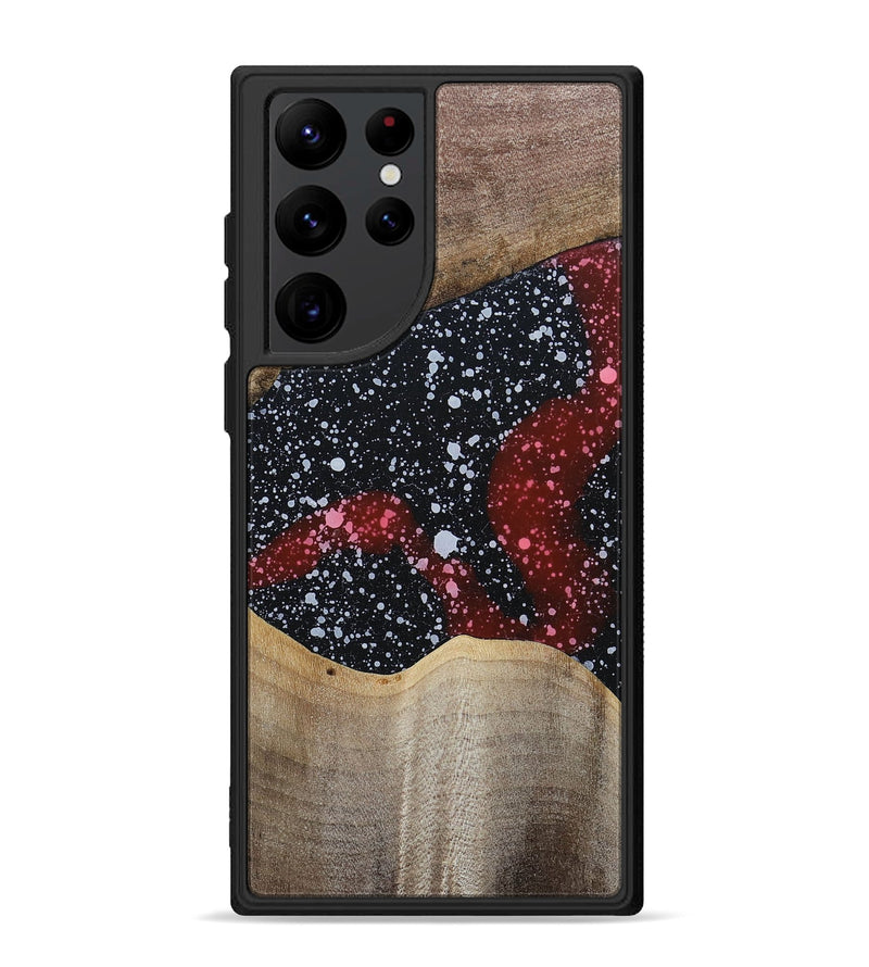 Galaxy S22 Ultra Wood+Resin Phone Case - Alivia (Cosmos, 694778)