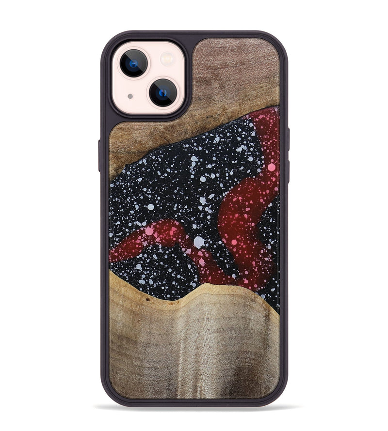 iPhone 14 Plus Wood+Resin Phone Case - Alivia (Cosmos, 694778)