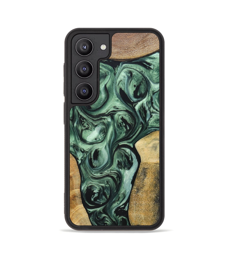 Galaxy S23 Wood+Resin Phone Case - Johnny (Mosaic, 694784)