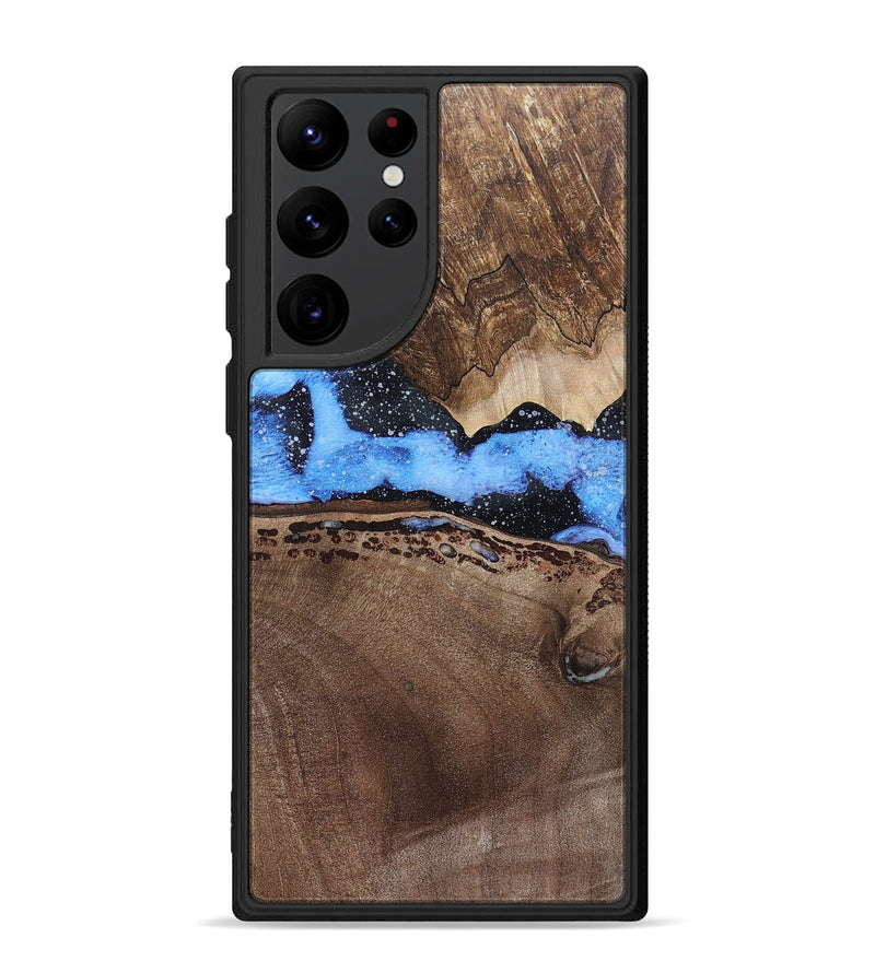 Galaxy S22 Ultra Wood+Resin Phone Case - Omar (Cosmos, 694934)