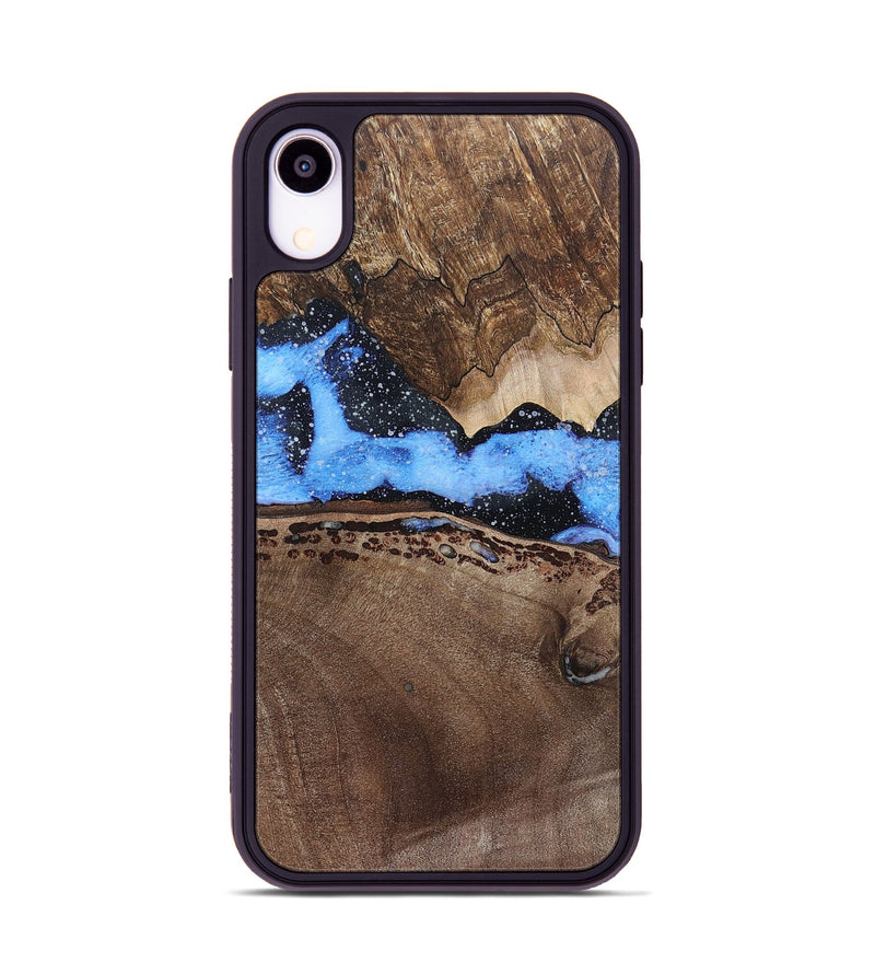 iPhone Xr Wood+Resin Phone Case - Omar (Cosmos, 694934)