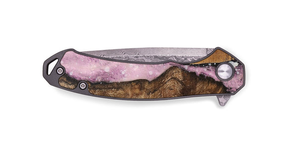 EDC Wood+Resin Pocket Knife - Roger (Cosmos, 695008)