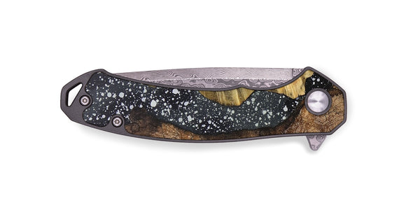 EDC Wood+Resin Pocket Knife - Lesly (Cosmos, 695013)