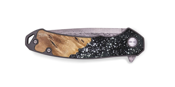 EDC Wood+Resin Pocket Knife - Peter (Cosmos, 695015)