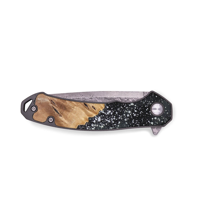 EDC Wood+Resin Pocket Knife - Peter (Cosmos, 695015)