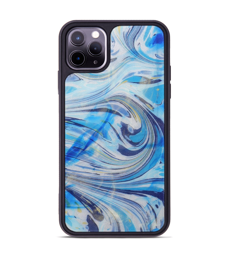 iPhone 11 Pro Max Wood+Resin Phone Case - Guadalupe (Pattern, 695104)