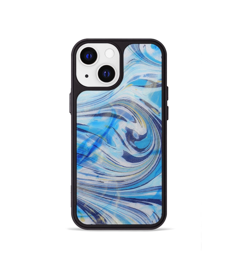 iPhone 13 mini Wood+Resin Phone Case - Guadalupe (Pattern, 695104)