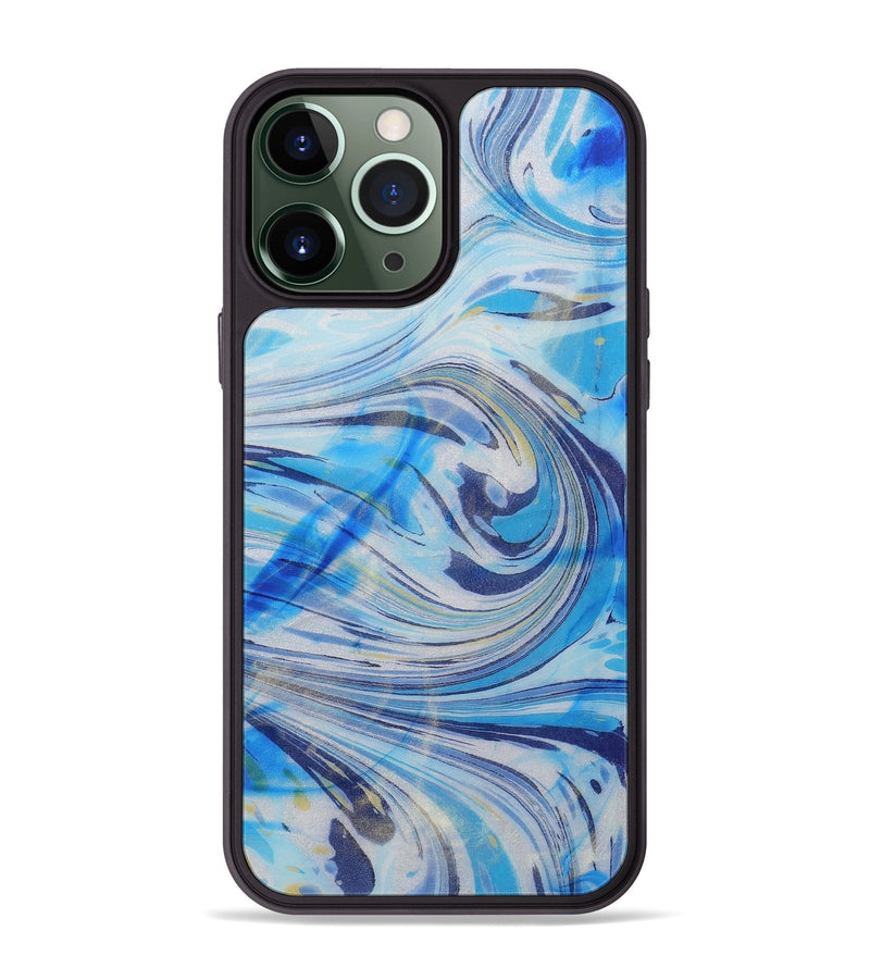 iPhone 13 Pro Max Wood+Resin Phone Case - Guadalupe (Pattern, 695104)