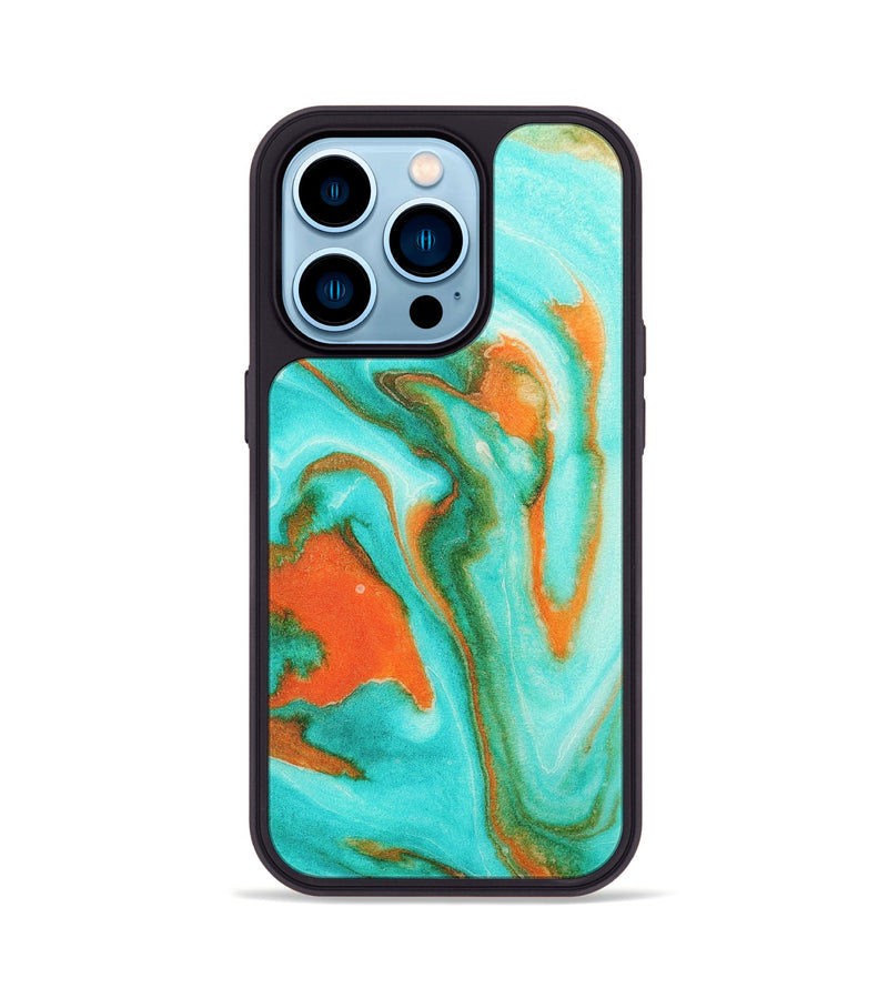iPhone 14 Pro ResinArt Phone Case - Virgil (Watercolor, 695127)