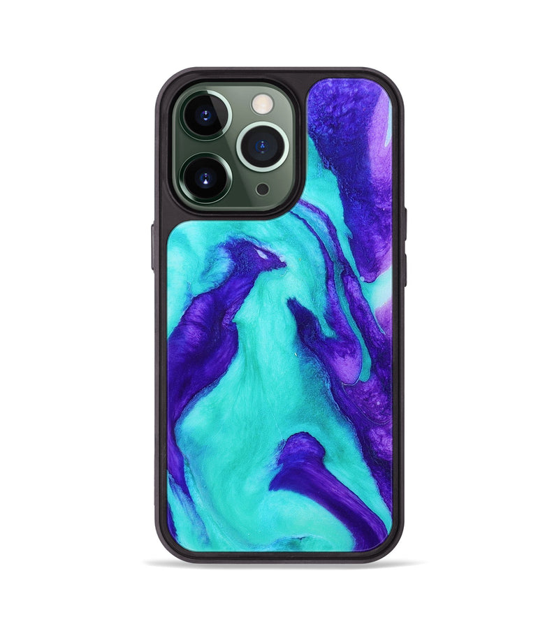 iPhone 13 Pro ResinArt Phone Case - Paisley (Watercolor, 695129)