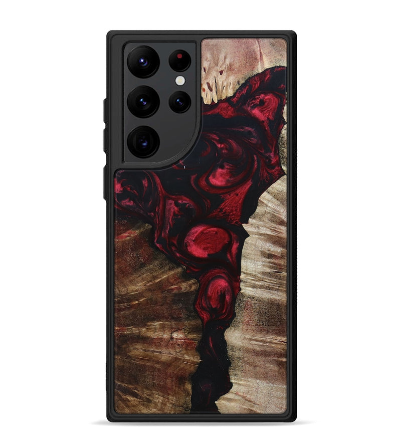 Galaxy S22 Ultra Wood+Resin Phone Case - Pedro (Mosaic, 695158)