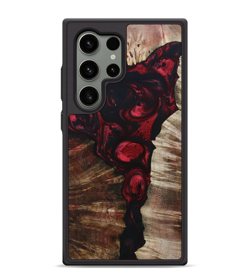 Galaxy S24 Ultra Wood+Resin Phone Case - Pedro (Mosaic, 695158)