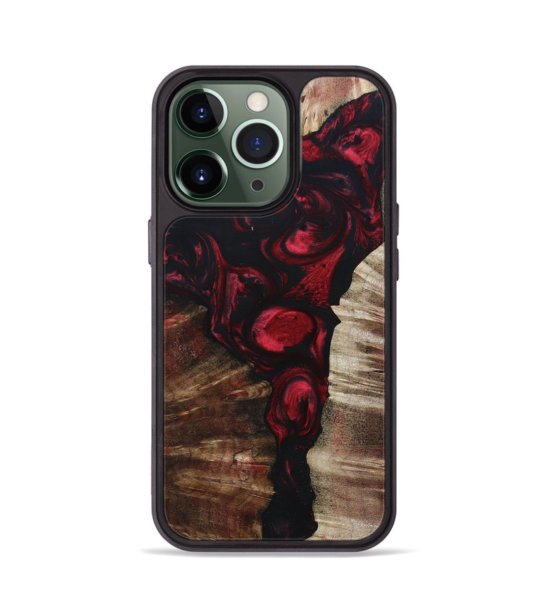 iPhone 13 Pro Wood+Resin Phone Case - Pedro (Mosaic, 695158)