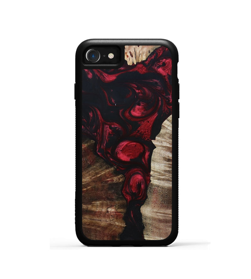 iPhone SE Wood+Resin Phone Case - Pedro (Mosaic, 695158)