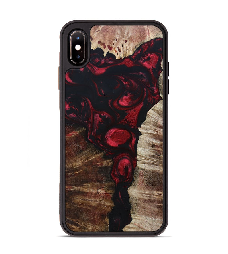 iPhone Xs Max Wood+Resin Phone Case - Pedro (Mosaic, 695158)