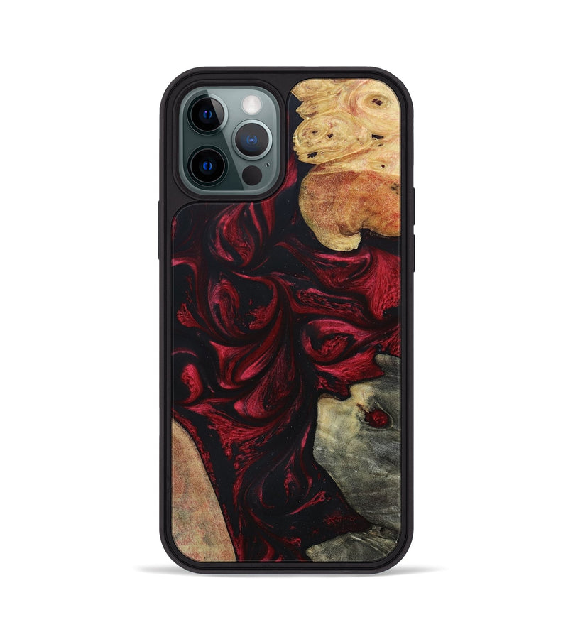 iPhone 12 Pro Wood+Resin Phone Case - Jaime (Mosaic, 695161)