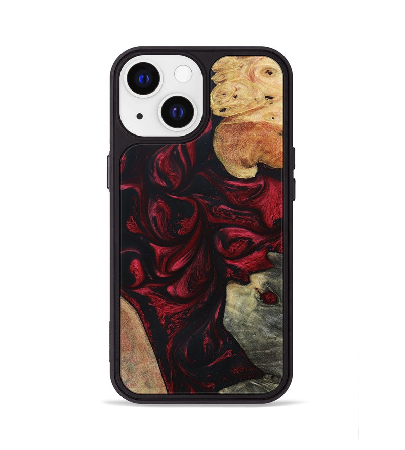 iPhone 13 Wood+Resin Phone Case - Jaime (Mosaic, 695161)