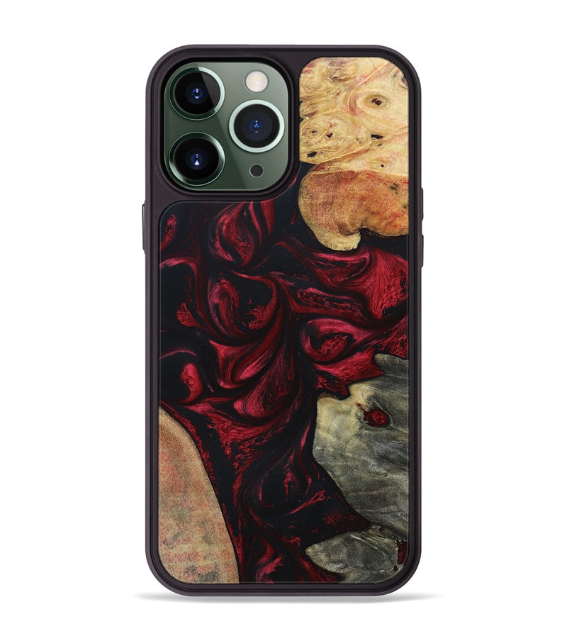 iPhone 13 Pro Max Wood+Resin Phone Case - Jaime (Mosaic, 695161)
