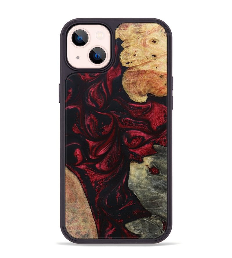 iPhone 14 Plus Wood+Resin Phone Case - Jaime (Mosaic, 695161)
