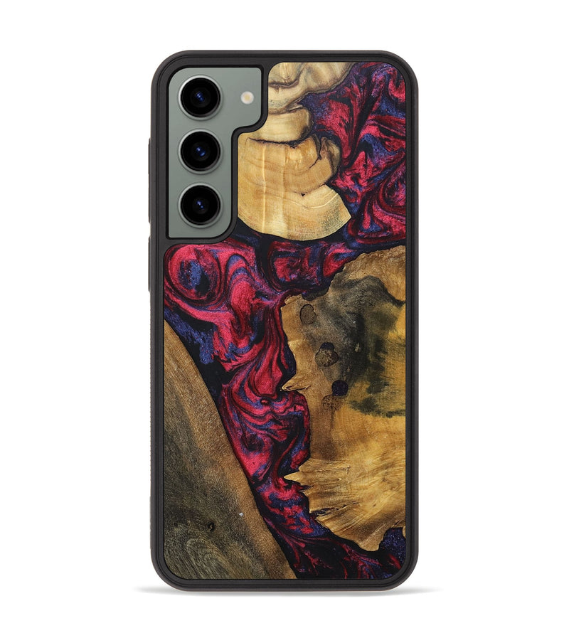 Galaxy S23 Plus Wood+Resin Phone Case - Millie (Mosaic, 695163)