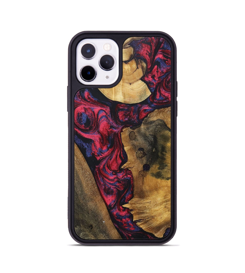 iPhone 11 Pro Wood+Resin Phone Case - Millie (Mosaic, 695163)