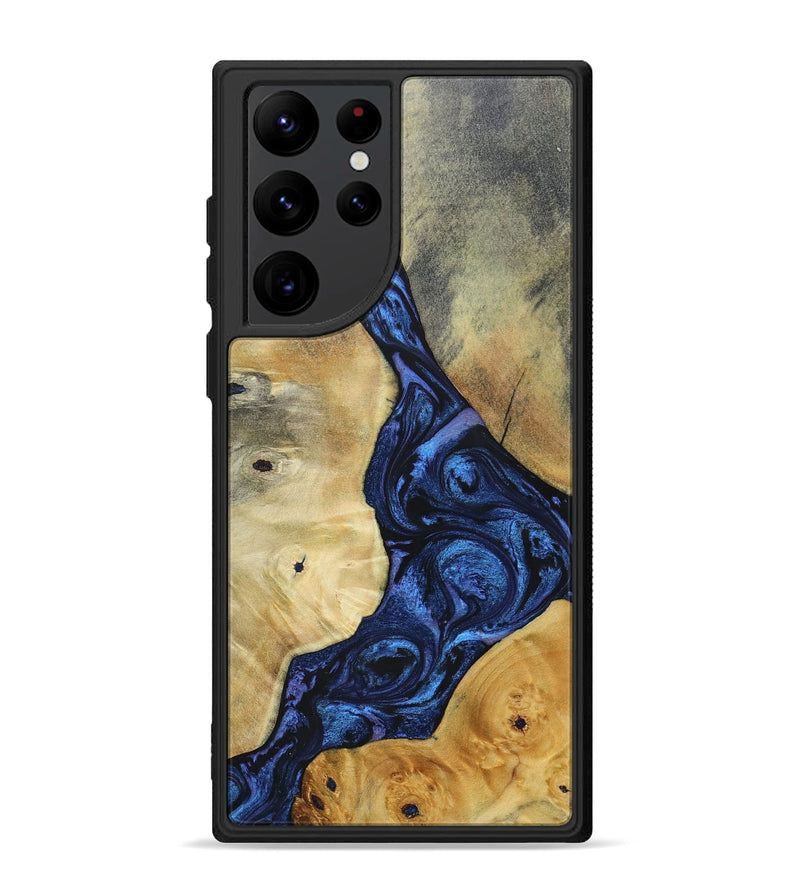 Galaxy S22 Ultra Wood+Resin Phone Case - Arnold (Mosaic, 695171)