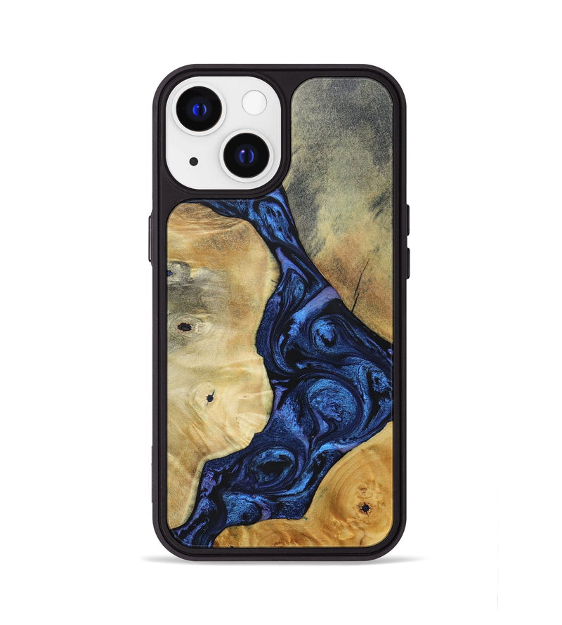 iPhone 13 Wood+Resin Phone Case - Arnold (Mosaic, 695171)