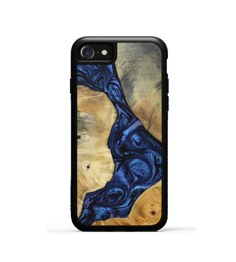 iPhone SE Wood+Resin Phone Case - Arnold (Mosaic, 695171)
