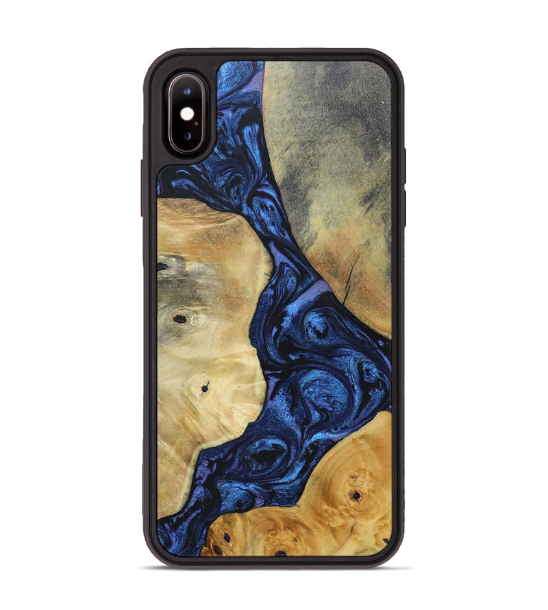 iPhone Xs Max Wood+Resin Phone Case - Arnold (Mosaic, 695171)