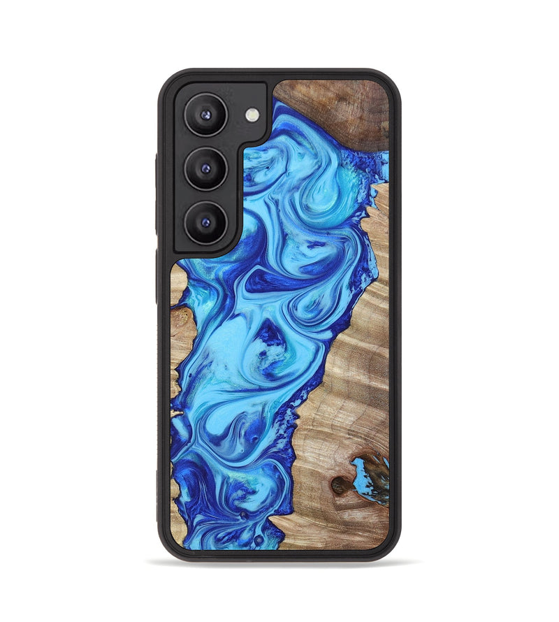 Galaxy S23 Wood+Resin Phone Case - Jonathan (Mosaic, 695174)
