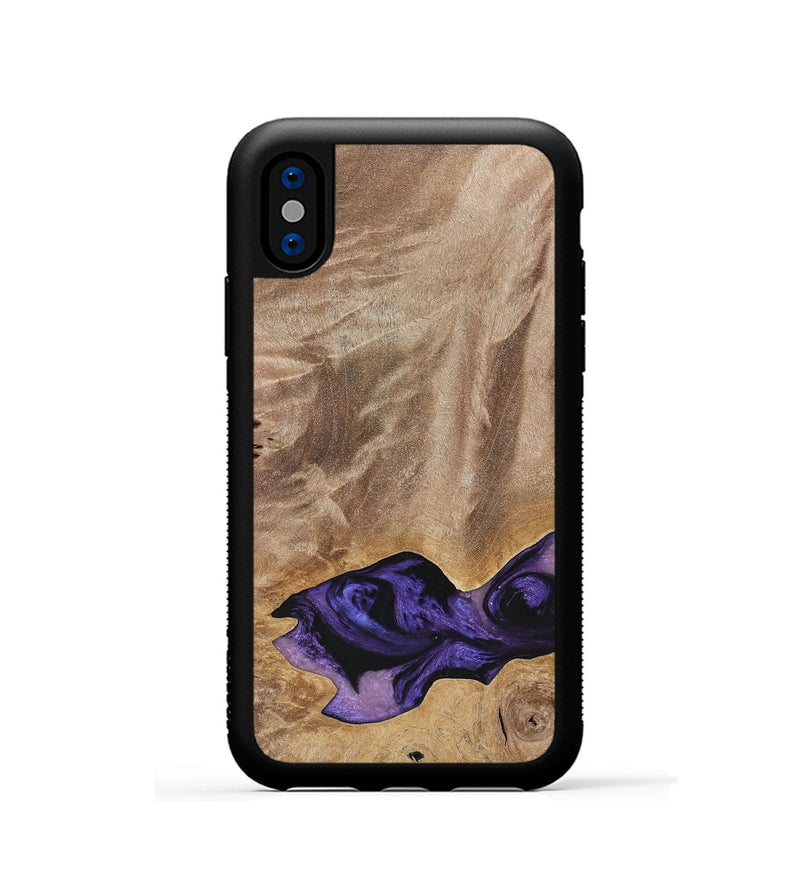 iPhone Xs  Phone Case - Kaylin (Wood Burl, 695356)