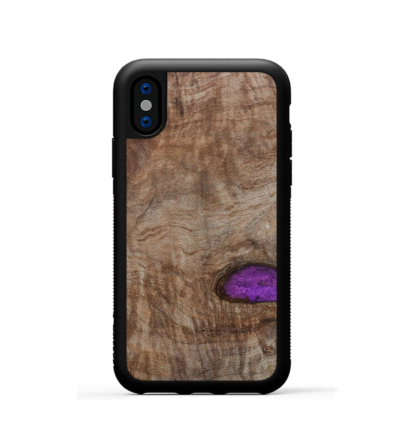 iPhone Xs  Phone Case - Messiah (Wood Burl, 695361)