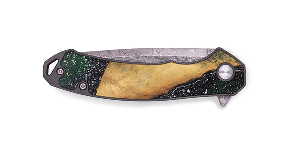 EDC Wood+Resin Pocket Knife - Dillon (Cosmos, 695408)