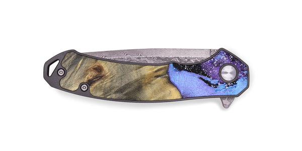EDC Wood+Resin Pocket Knife - Jacqueline (Cosmos, 695416)