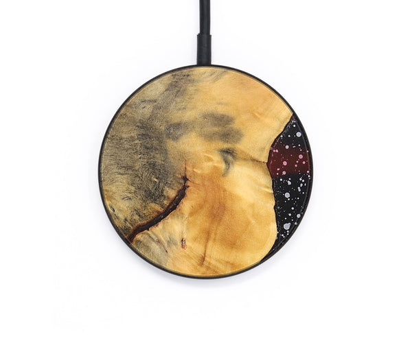 Circle Wood+Resin Wireless Charger - Vivienne (Cosmos, 695447)