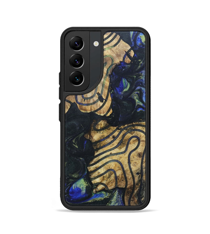 Galaxy S22 Wood+Resin Phone Case - Joshua (Pattern, 695515)