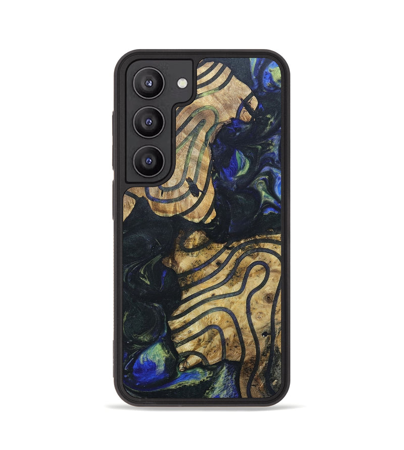 Galaxy S23 Wood+Resin Phone Case - Joshua (Pattern, 695515)