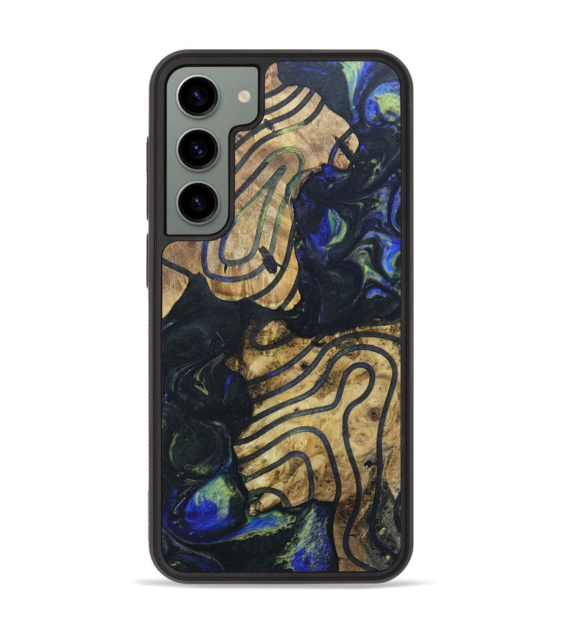 Galaxy S23 Plus Wood+Resin Phone Case - Joshua (Pattern, 695515)