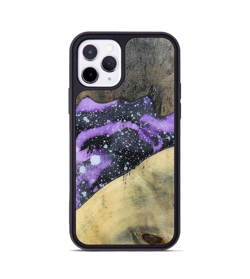 iPhone 11 Pro Wood+Resin Phone Case - Mckinley (Cosmos, 695548)