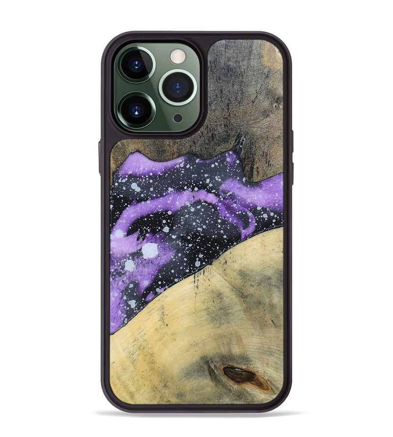 iPhone 13 Pro Max Wood+Resin Phone Case - Mckinley (Cosmos, 695548)