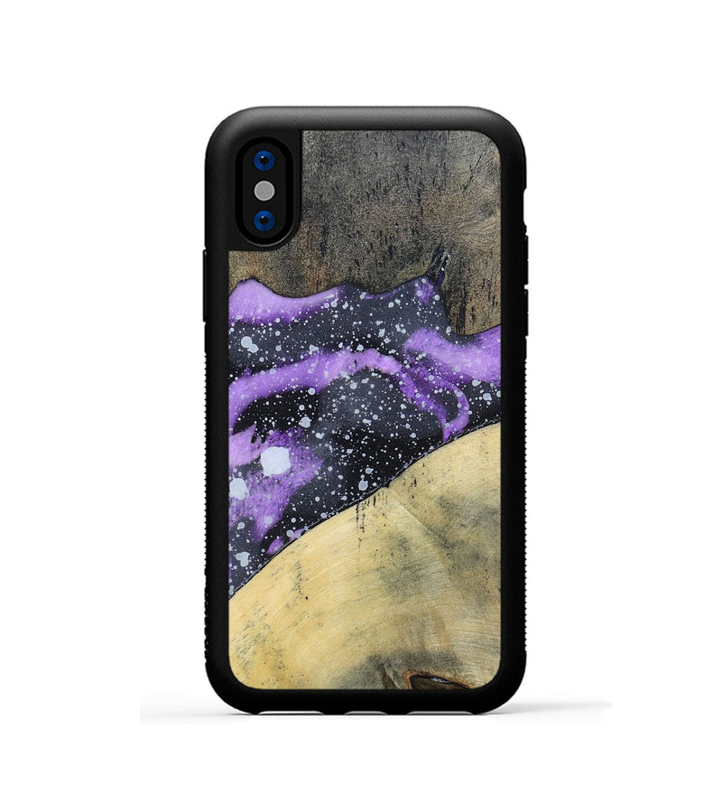 iPhone Xs Wood+Resin Phone Case - Mckinley (Cosmos, 695548)