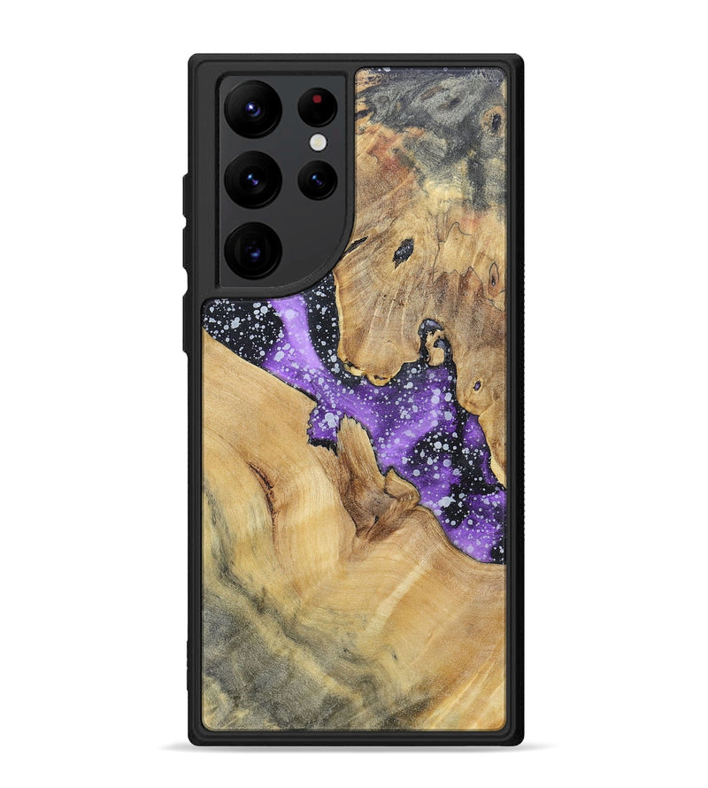 Galaxy S22 Ultra Wood+Resin Phone Case - Janice (Cosmos, 695549)