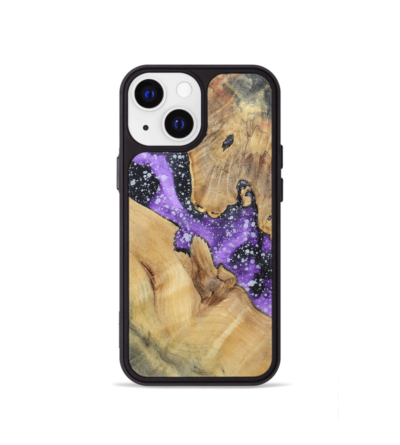 iPhone 13 mini Wood+Resin Phone Case - Janice (Cosmos, 695549)