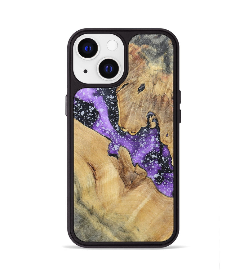 iPhone 13 Wood+Resin Phone Case - Janice (Cosmos, 695549)