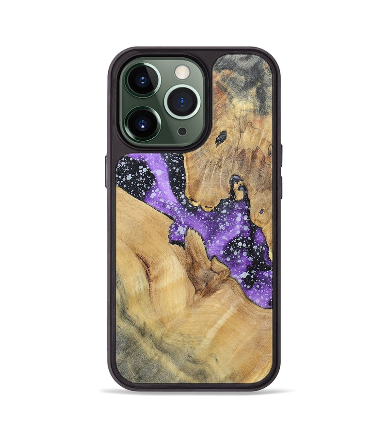 iPhone 13 Pro Wood+Resin Phone Case - Janice (Cosmos, 695549)
