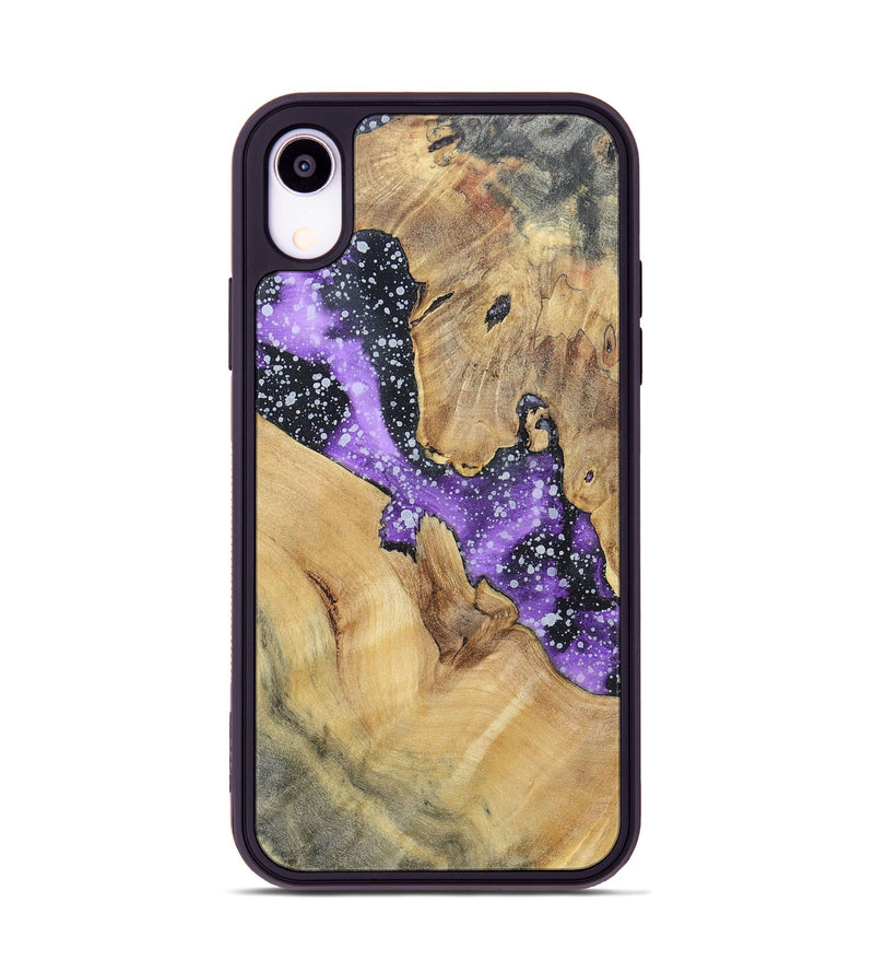iPhone Xr Wood+Resin Phone Case - Janice (Cosmos, 695549)