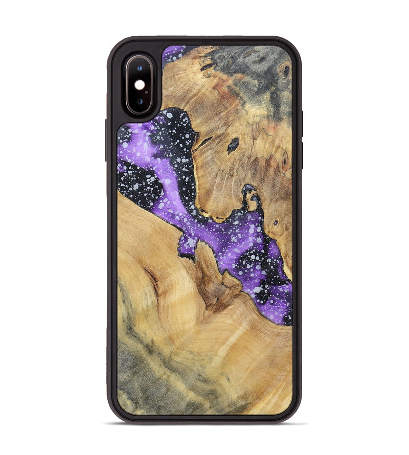 iPhone Xs Max Wood+Resin Phone Case - Janice (Cosmos, 695549)